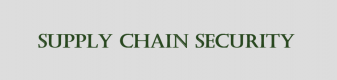 Supply Chain Security